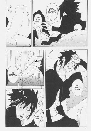 [Kurosusutou (Mako)] Hiru No Sen, Asa No Sen, Yoru No Sen (Naruto) [English] - Page 21