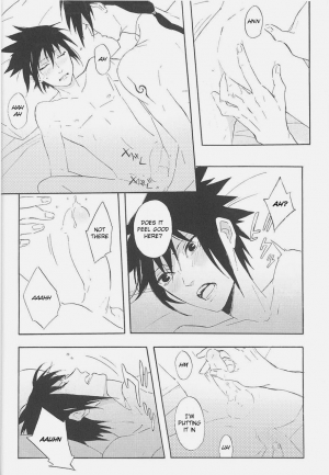 [Kurosusutou (Mako)] Hiru No Sen, Asa No Sen, Yoru No Sen (Naruto) [English] - Page 25