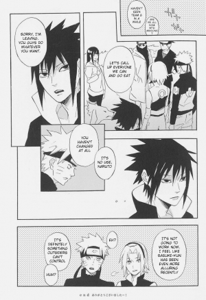 [Kurosusutou (Mako)] Hiru No Sen, Asa No Sen, Yoru No Sen (Naruto) [English] - Page 31