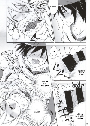 (C86) [Angel☆Tear (Togo)] Nii, Osotte? (No Game No Life) [English] - Page 9