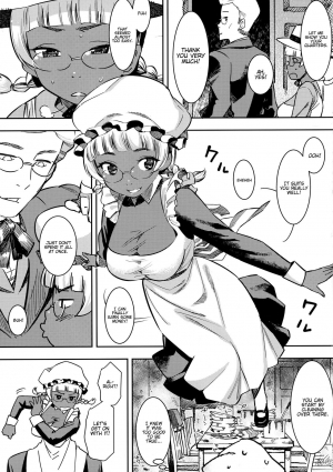 (C91) [GOLD KOMAN SEX (Bakushishi AT)] Ganso! Kasshoku Kokumaro Funnyuu Maid!!! | Eureka! Milk-spraying Creamy Brown Maid!!! [English] [progste] - Page 10