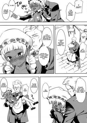 (C91) [GOLD KOMAN SEX (Bakushishi AT)] Ganso! Kasshoku Kokumaro Funnyuu Maid!!! | Eureka! Milk-spraying Creamy Brown Maid!!! [English] [progste] - Page 18