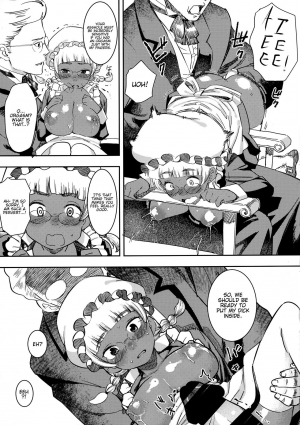 (C91) [GOLD KOMAN SEX (Bakushishi AT)] Ganso! Kasshoku Kokumaro Funnyuu Maid!!! | Eureka! Milk-spraying Creamy Brown Maid!!! [English] [progste] - Page 20