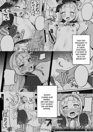  [Fuzuii Undou (Fuzui)] Aqua-chan wa Douki no Tame nara | Aqua-chan, For Her Friend's Sake (Minato Aqua) [English] [Xzosk] [Digital]  - Page 5
