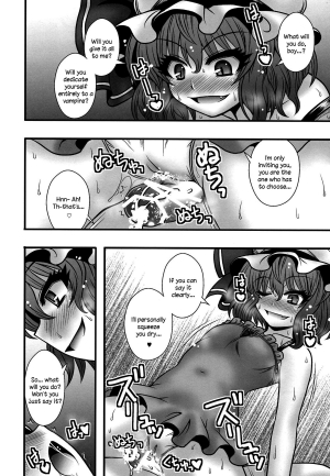  (C84) [1787 (Macaroni and Cheese)] Remilia-sama ga Shounen wo Gakure suru Hanashi | A Story of Remilia-sama Reverse-Raping a Boy (Touhou Project) [English] {Sharpie Translations}  - Page 18