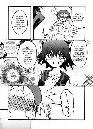 (Sennen Battle Phase 22) [Hoshi no Kuzukago (Koufu)] Atosaki wa Kangaenai (Yu-Gi-Oh! 5D's) [English] {Hennojin} - Page 12