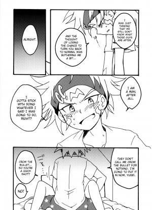 (Sennen Battle Phase 22) [Hoshi no Kuzukago (Koufu)] Atosaki wa Kangaenai (Yu-Gi-Oh! 5D's) [English] {Hennojin} - Page 14