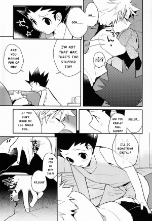 [Shippuudotou (Tsune Yoshi)] Kyou ga Owaru Tokini (Hunter X Hunter) [English] - Page 9