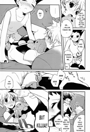 [Shippuudotou (Tsune Yoshi)] Kyou ga Owaru Tokini (Hunter X Hunter) [English] - Page 11