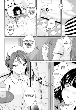 (Bokura no Love Live! 23) [Kitaku Jikan (Kitaku)] Yamitsuki S.O.S!! | Stricken S.O.S!! (Love Live! Sunshine!!) [English] [Nisor] - Page 4