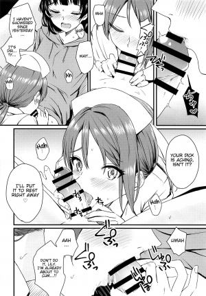 (Bokura no Love Live! 23) [Kitaku Jikan (Kitaku)] Yamitsuki S.O.S!! | Stricken S.O.S!! (Love Live! Sunshine!!) [English] [Nisor] - Page 10