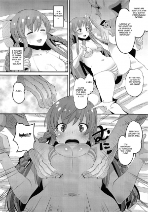 (C95) [AMP (Norakuro Nero)] Kousaka Umi Kyousei Sports Massage (The IDOLM@STER MILLION LIVE!) [English] [Fated Circle] - Page 6