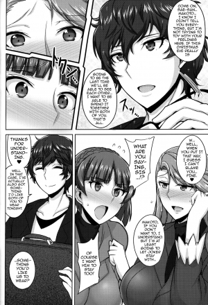 (C91) [Yuasa Rengou (Jean Louis)] Niijima Shimai no Christmas | Christmas with the Niijima Sisters (Persona 5) [English] {darknight} - Page 6