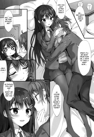 (C95) [P:P (Oryou)] Mai Senpai to Ichatsukitai (Seishun Buta Yarou wa Bunny Girl Senpai no Yume o Minai) [English] [Comfy Pillows Scans] - Page 4