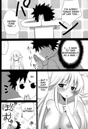 (C84) [Pikopikotei (Inoue Mitan)] Toaru Joou no Iyagarase (Toaru Kagaku no Railgun) [English] [Tigoris Translates][Decensored] - Page 24