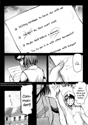 (C88) [Kaiki Nisshoku (Ayano Naoto)] Teitoku Manual 2 (Kantai Collection -KanColle-) [English] [constantly] - Page 29