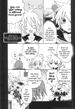 [Yomosugara (Yomogi Ringo)] Len ga Tarimasen!! (VOCALOID) [English] [Zeus777] - Page 7