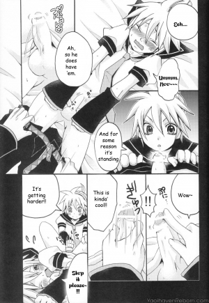 [Yomosugara (Yomogi Ringo)] Len ga Tarimasen!! (VOCALOID) [English] [Zeus777] - Page 9