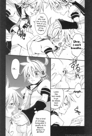 [Yomosugara (Yomogi Ringo)] Len ga Tarimasen!! (VOCALOID) [English] [Zeus777] - Page 16