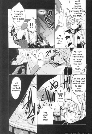 [Yomosugara (Yomogi Ringo)] Len ga Tarimasen!! (VOCALOID) [English] [Zeus777] - Page 23