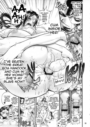 (C79) [Arsenothelus (Rebis, Chinbotsu)] Midarezaki Kaizoku Jotei | Bloom Pirate Hooker Queen (One Piece) [English] {doujin-moe.us} - Page 19
