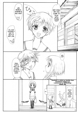 (CR31) [Kemokomoya (Komori Kei)] Niunyuu (Fruits Basket) [English] [Chocolate] - Page 8