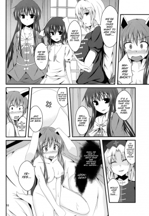 (Reitaisai 10) [Taketombo (Naba)] Hypnosis -Yuri Saimin- (Touhou Project) [English] [SMDC] - Page 21