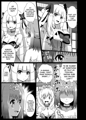 [Muriyari Egao (Mokoyana)] Takabisha Hime Oshioki Kusuguri Jigoku | Punishment of a High-Handed Princess Tickling Hell [English] [biribiri] - Page 6
