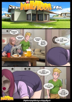Milftoon – CopyDad (Mother and son incest) - Page 1