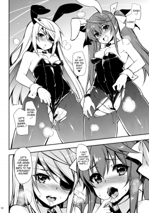 (SC61) [CHIBIKKO KINGDOM (Kekocha)] ONE night SUMMER (Infinite Stratos) [English] =LWB= - Page 12