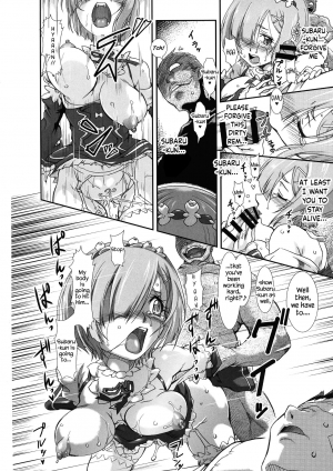  (C96) [Furuya (TAKE)] Rem - Danshou - Natsuki Rem no Eromanga (Re:Zero kara Hajimeru Isekai Seikatsu) [English]  - Page 20