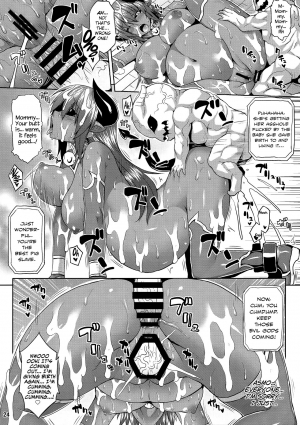 (C86) [Nounai Ekijiru (Somejima)] Jashin Jutai no Shou | Evil Gods Conception Chapter (Shinrabanshou Choco) [English] [biribiri] - Page 24