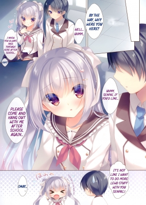 (COMIC1☆15) [Peach Candy (Yukie)] Senpai koko de shimasen ka? [English] - Page 9