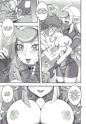 (Chou Ore no Turn 2018) [Namanama Land (Namari)] Nazo no Bijo to Asobimasho (Yu-Gi-Oh! VRAINS) [English] [PhantomsJoker] - Page 5