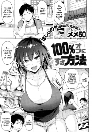 [Meme50] 100% Off ni Suru Houhou | How to Get a 100% Discount (COMIC Shitsurakuten 2015-07) [English] =CW=