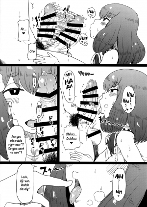 (C89) [ParadiseGom (Gorgonzola)] Honban nashi! Feather Touch Hajime-chan (Gatchaman Crowds) [English] [Nisor] - Page 9