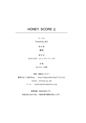 (C97) [Tuned by AIU (Aiu)] HONEY SCORE (BanG Dream!) [English] - Page 22