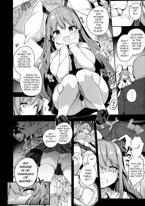 (Reitaisai 16) [Chocolate Synapse (Shika Yuno)] Choukyou Saimin Udongein | Udongein's Hypnotic Training (Touhou Project) [English] [Golden Chamomile] - Page 6