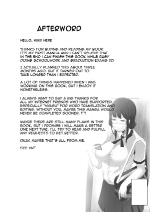 (COMIFURO 13) [Jualan Demi Modal Gacha (Hukii)] Sex Friend 1 [English] - Page 32