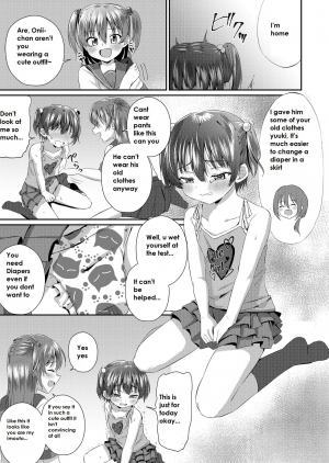  [Chijoku An] Onii-chan Omutsu Nuretenai? | Onii-chan, Is Your Diaper Wet? [English]  - Page 7