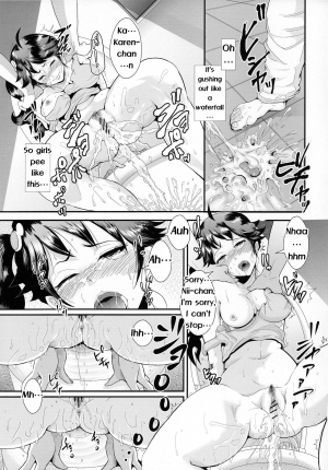  (C82) [KNUCKLE HEAD (Shomu)] Netsu ni okasareta Karen-chan to toilet de.... | Taking fevery Karen-chan to the toilet… (Bakemonogatari) [English] [EHCove]  - Page 10