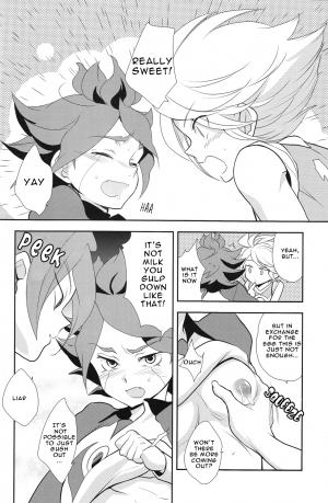 (FFF2) [Gokudou Daigensui (Kayama Kifumi)] Oishii! NAGMILK (Inazuma Eleven) [English] [ebil_trio] - Page 16