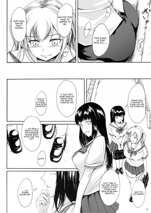 (C91) [Namiroji (Shiina Nami)] Haisetsu Shoujo 10 Nagai Kaerimichi [English] - Page 4