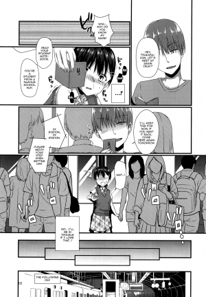 (C94) [cherry milk (Kokonoe Yomogi)] Josou Shiteru Ore ga Chikan nanka Sareru Wakenai | There's No Way A Trap Like Me Could Get Molested On The Train [English] {Doujins.com} - Page 15