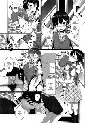 (C94) [cherry milk (Kokonoe Yomogi)] Josou Shiteru Ore ga Chikan nanka Sareru Wakenai | There's No Way A Trap Like Me Could Get Molested On The Train [English] {Doujins.com} - Page 17