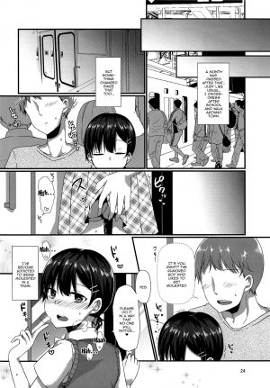(C94) [cherry milk (Kokonoe Yomogi)] Josou Shiteru Ore ga Chikan nanka Sareru Wakenai | There's No Way A Trap Like Me Could Get Molested On The Train [English] {Doujins.com} - Page 24