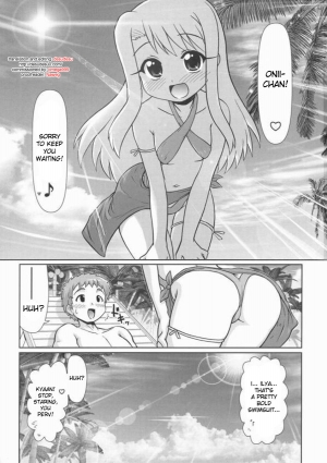  [PNO Group (Hase Yuu)] Motto Motto!! Illya Bun Hokan Keikaku! ~Natsu Nangoku Vacances Hen~ | Even More! The Ilya Supplement Plan! (Fate/stay night) [English] [desudesu]  - Page 3