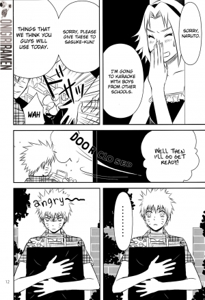(C80) [@ Harukaze Shunpoo (Shunpoo)] SASUKE ♥ HAPIBA!! (Naruto) [English] [Onigiri Ramen] - Page 13