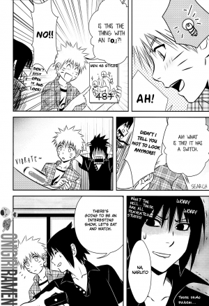 (C80) [@ Harukaze Shunpoo (Shunpoo)] SASUKE ♥ HAPIBA!! (Naruto) [English] [Onigiri Ramen] - Page 19