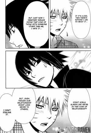 (C80) [@ Harukaze Shunpoo (Shunpoo)] SASUKE ♥ HAPIBA!! (Naruto) [English] [Onigiri Ramen] - Page 25
